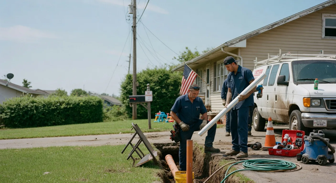 Sewer Line Inspection in Texhoma, OK